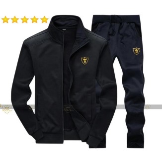 Tack Suit - Men's Fleece Track Suit -2 Pcs Collar Design