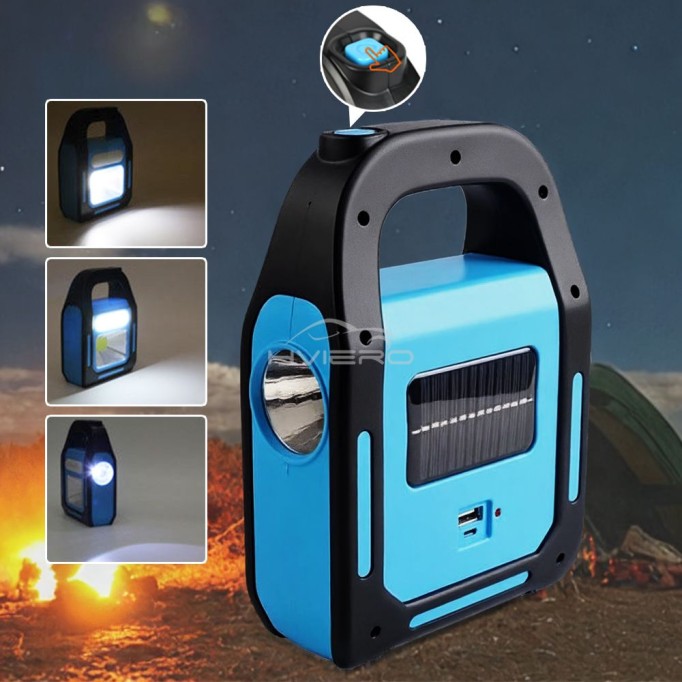 3-in-1 Rechargeable LED Torch