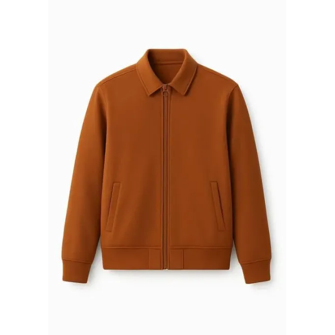 Fleece Plain Fleece Jacket