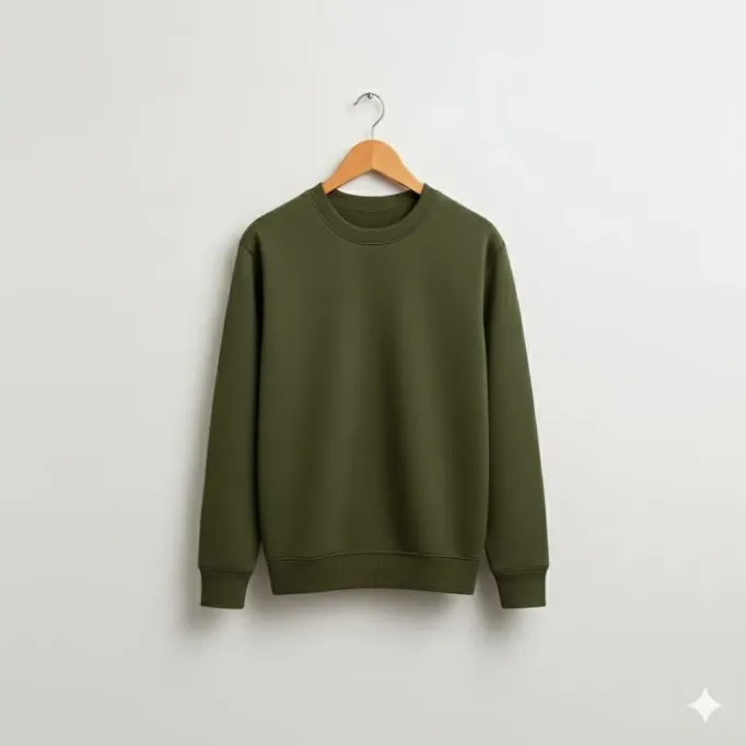 Bundle of 3 Decent Plain Sweatshirts for Men
